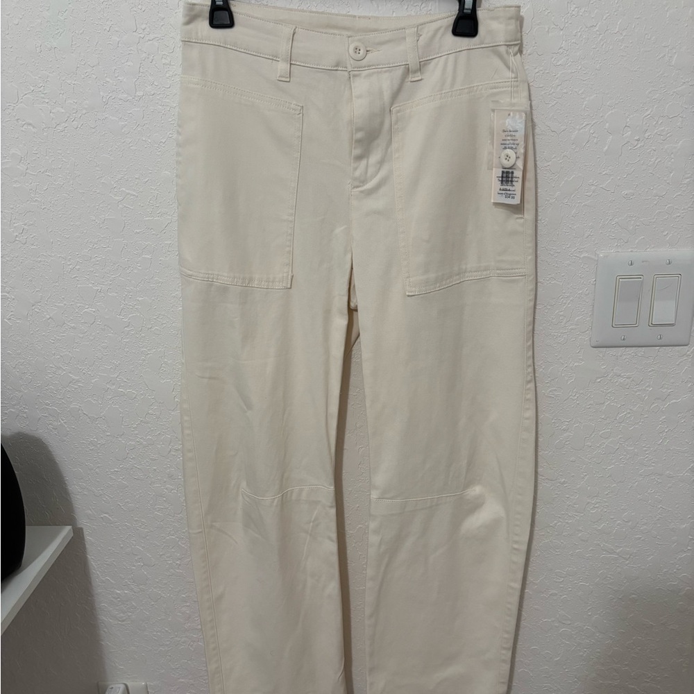 Nanette Lepore Cream Trousers